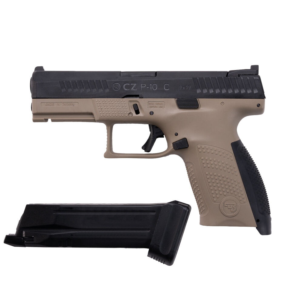 ASG CZ P-10C Airsoft Co2 Pistole CBB 6mm BB Dual Tone Bild 3