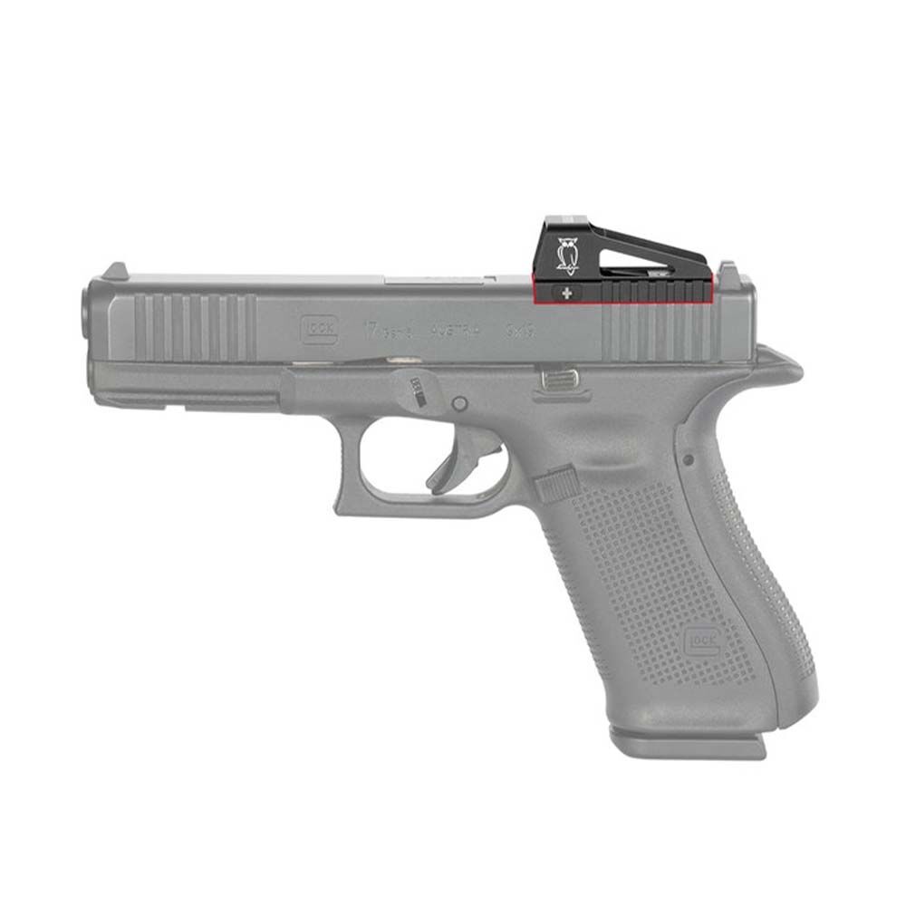 Noblex NV OS 1x23 Rotpunktvisier f�r Glock M.O.S. Bild 4