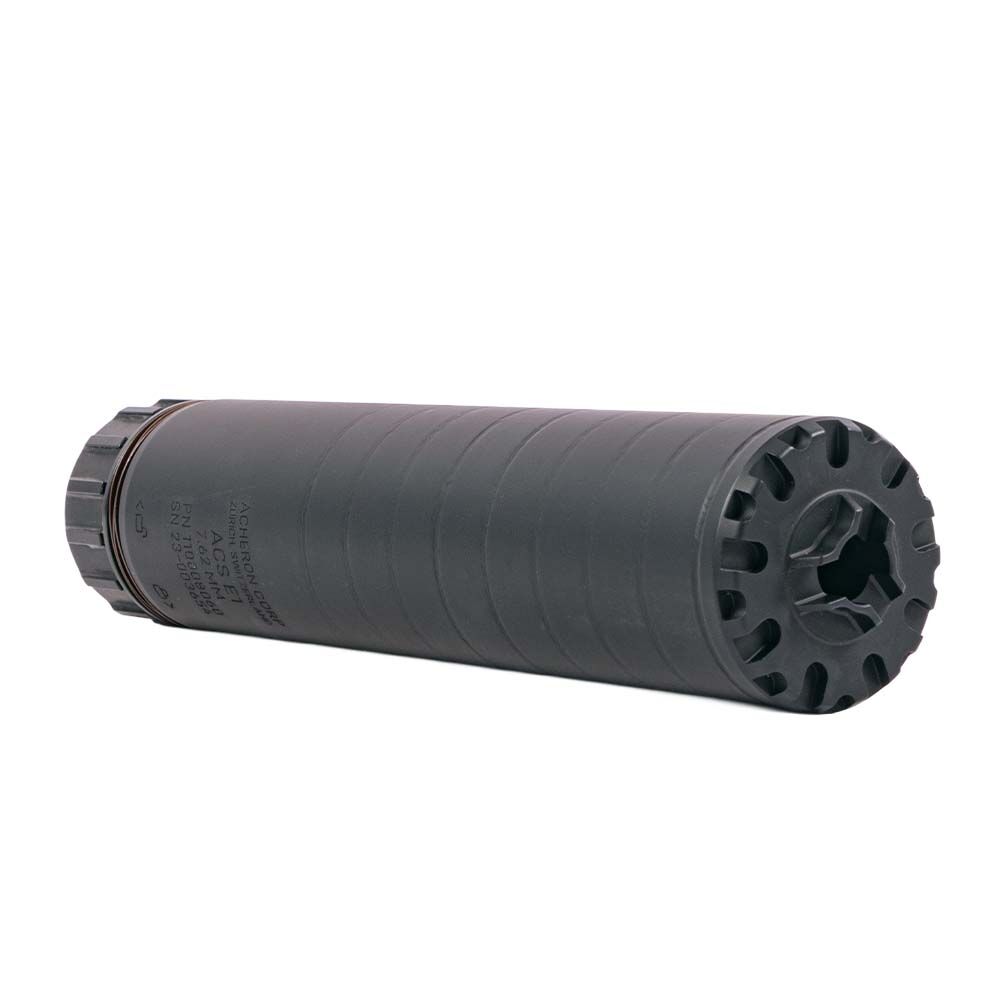 Acheron AG ACS E1 HexaLug 7.62mm Schalld�mpfer Black Bild 3