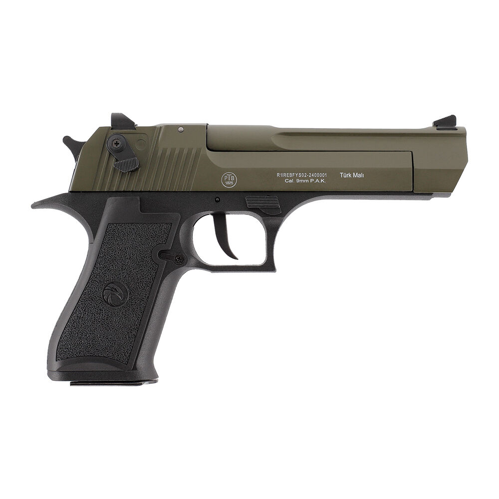 Retay Big Fifty LW Oliv Schreckschusspistole 9mm P.A.K. Bild 2