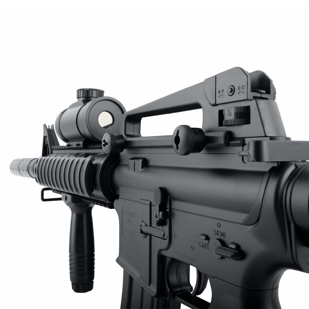 Airmax M4 AEG Airsoft Gewehr 6mm BB Schwarz Bild 5