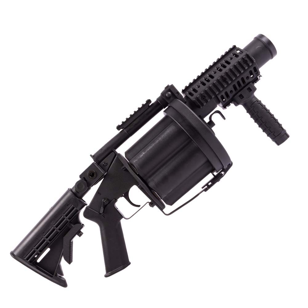 ASG Multiple Airsoft Grenade Launcher 6 Schuss Schwarz Bild 2