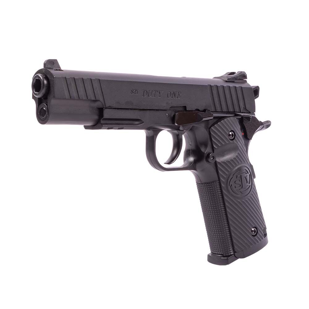 ASG STI Duty One CO2 Pistole Blowback 4,5mm BB Schwarz Bild 3