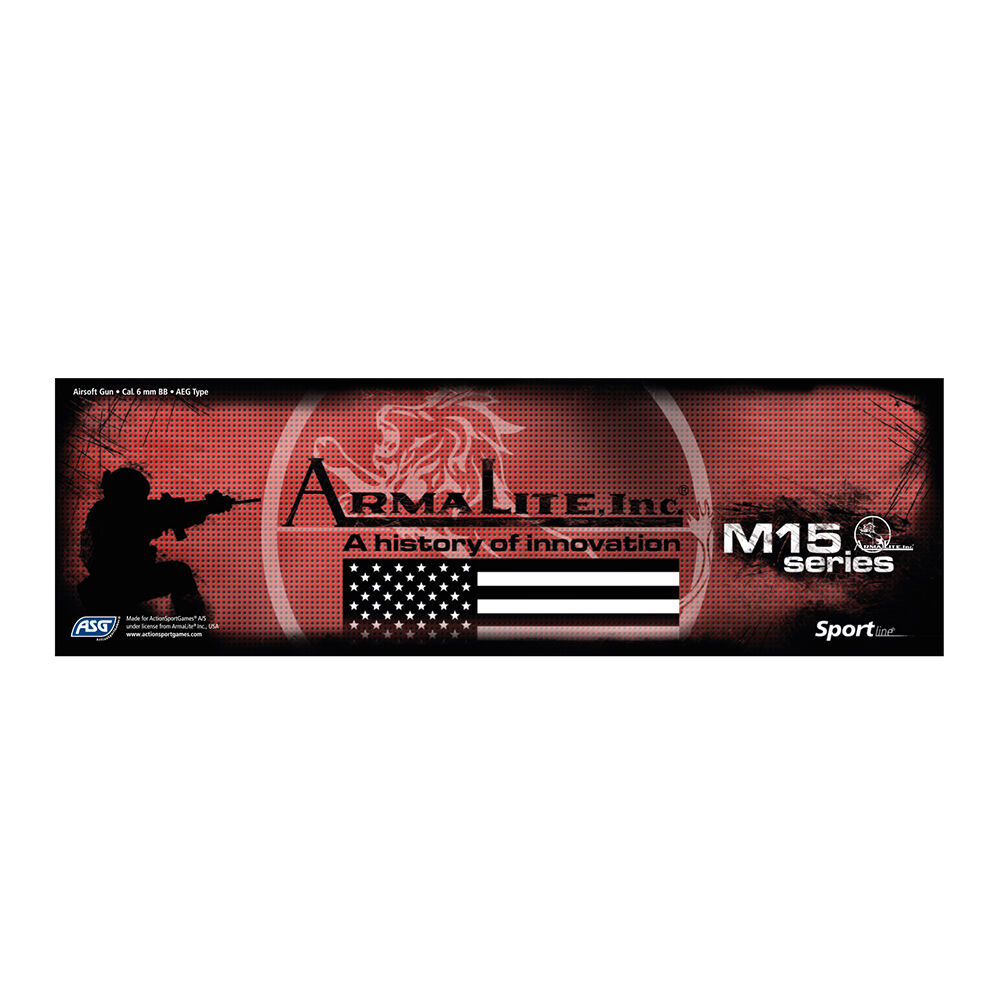 Armalite M15 Assault Airsoft Gewehr S-AEG 6mm BB TAN Bild 2