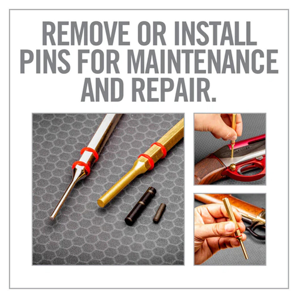 Real Avid Accu-Punch 11-teiliges Brass und Steel Pin Punch Set Bild 5