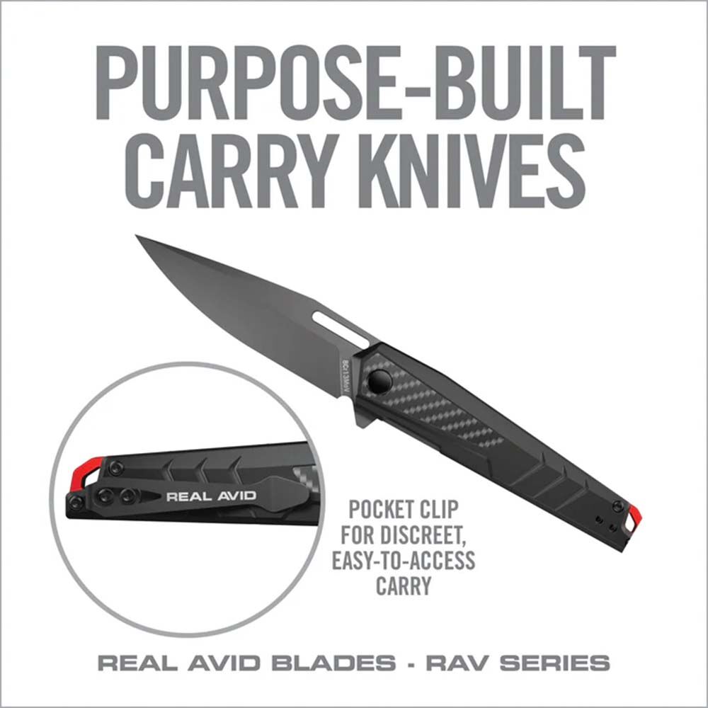 Real Avid RAV-5 Klappmesser titan carbon Bild 3