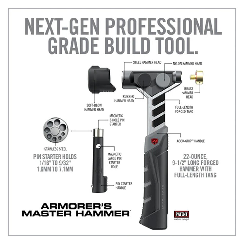 Real Avid Armorer's Master Hammer Accu-Punch Standard 11-teilig SET Bild 2