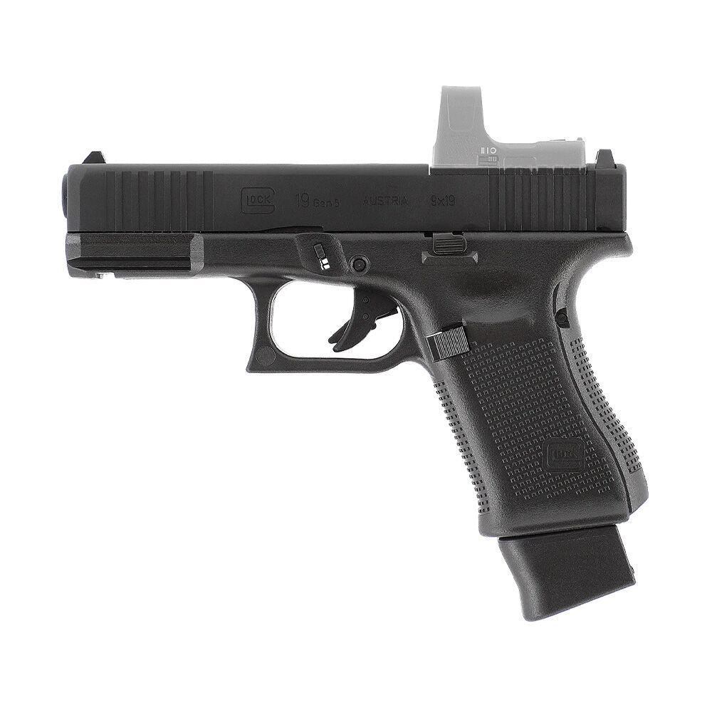 Glock 19 Gen5 MOS Co2 Airsoft Pistole 6mm BB schwarz Bild 4