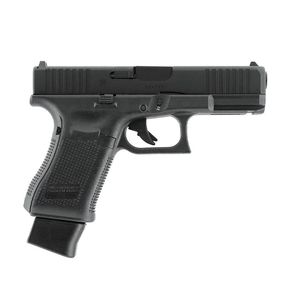 Glock 19 Gen5 MOS Co2 Pistole Blowback Metallschlitten 4,5mm BB schwarz Bild 2