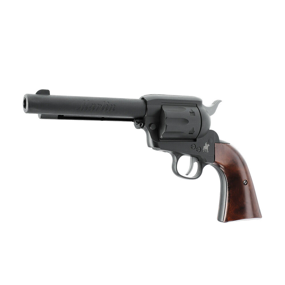 Marlin Co2 Revolver NBB 4,5mm BB schwarz/holzoptik Bild 3