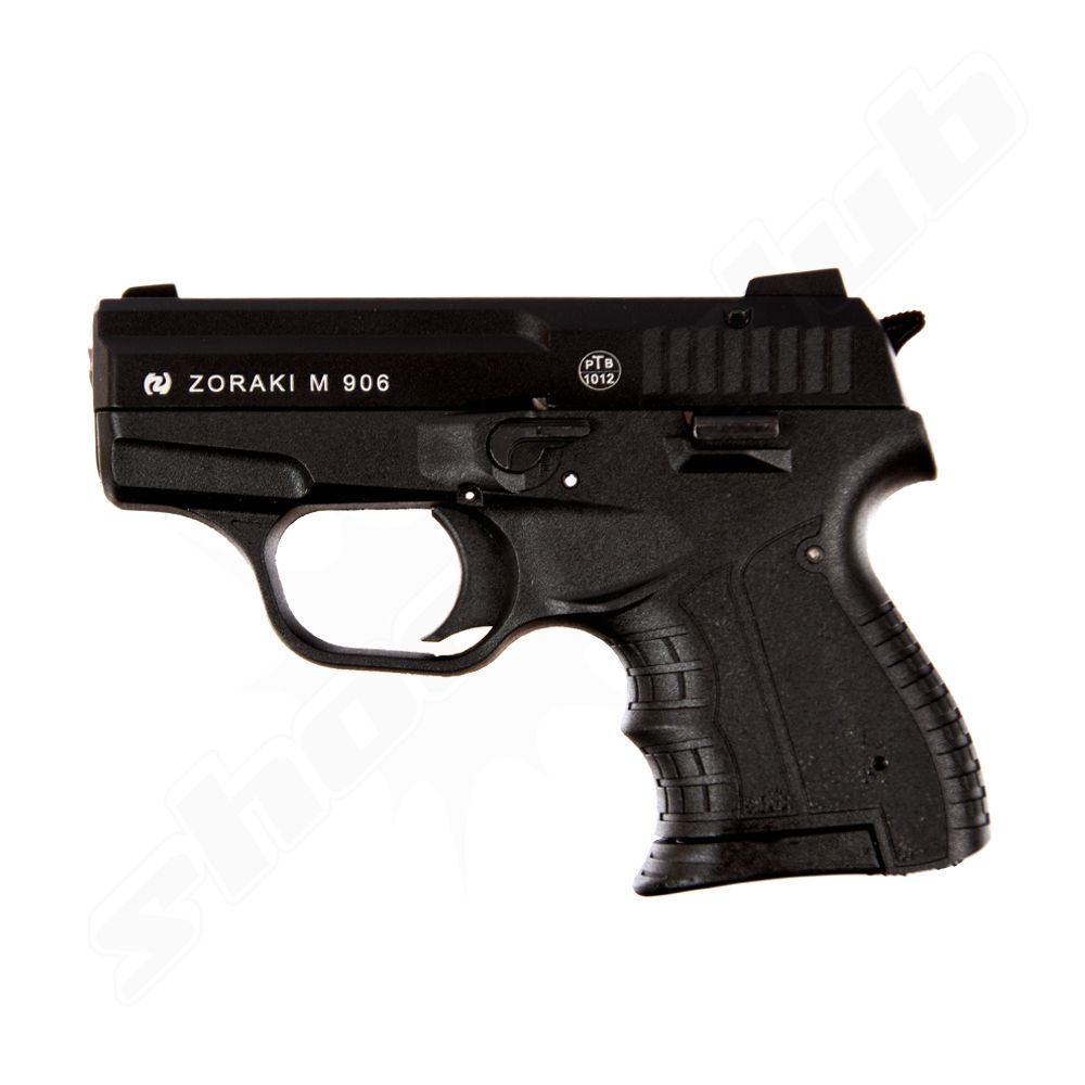 Zoraki 906 schwarz/chrom 9 mm P.A.K. inkl. Platzpatronen Bild 3