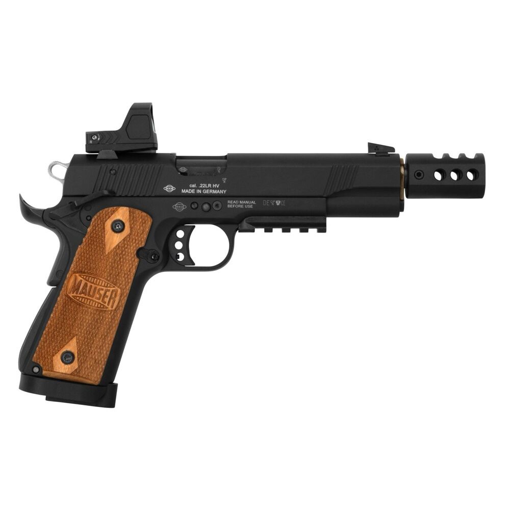 Mauser 1911 Competition Set .22lr Red-Dot Compensator Bild 2