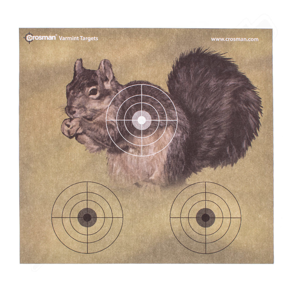 Zielscheiben Crosman Varmint Targets Tiermotiv 24,5 x 23,5 20 Stk.