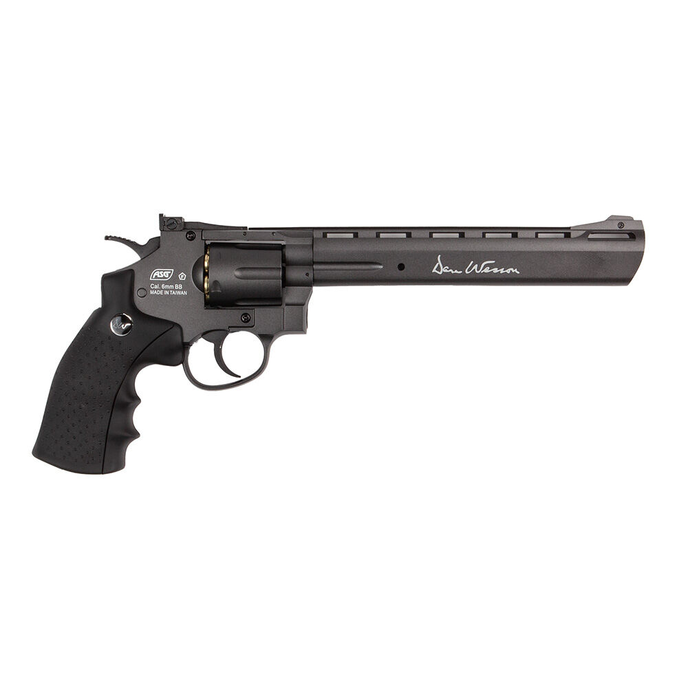 ASG Dan Wesson 8 Zoll Airsoft Revolver Co2 6mm BB grau Bild 2