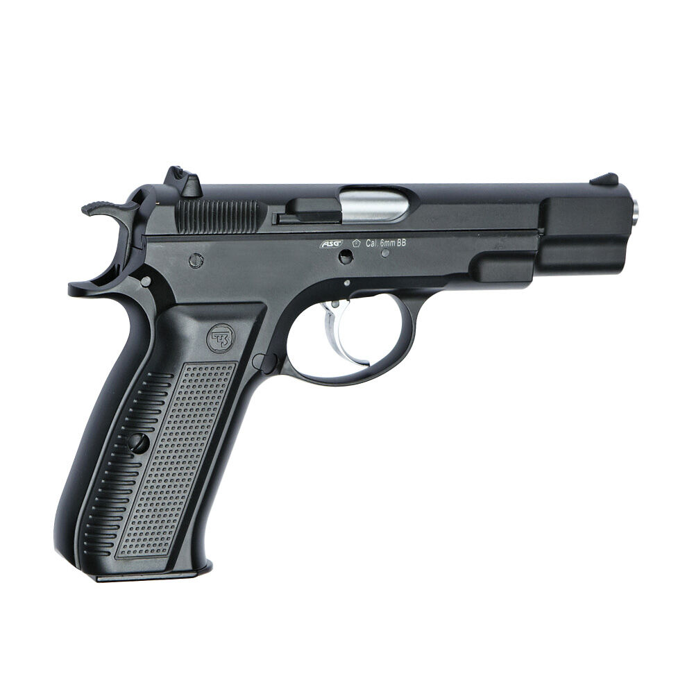 ASG CZ 75 Airsoft Pistole Gas Blow Back 6mm BB schwarz Bild 2