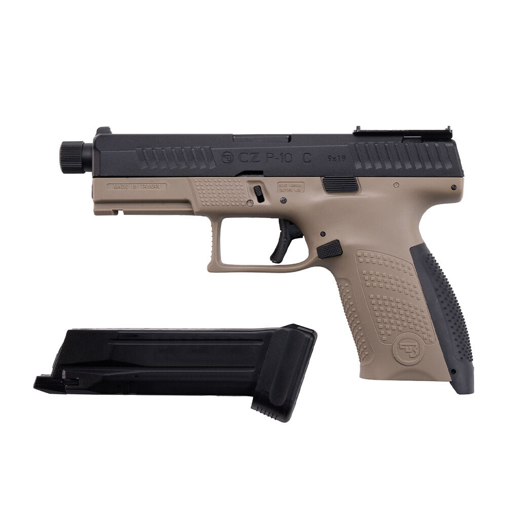 ASG CZ P-10C OR-OT Airsoft Pistole CBB 6mm BB FDE Bild 3