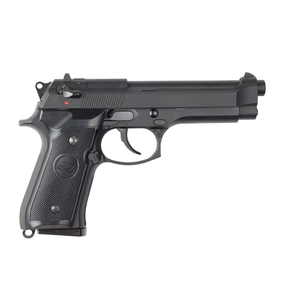 ASG M9 Full Polymer Version Airsoft Pistole Gas 6mm BB schwarz Bild 2