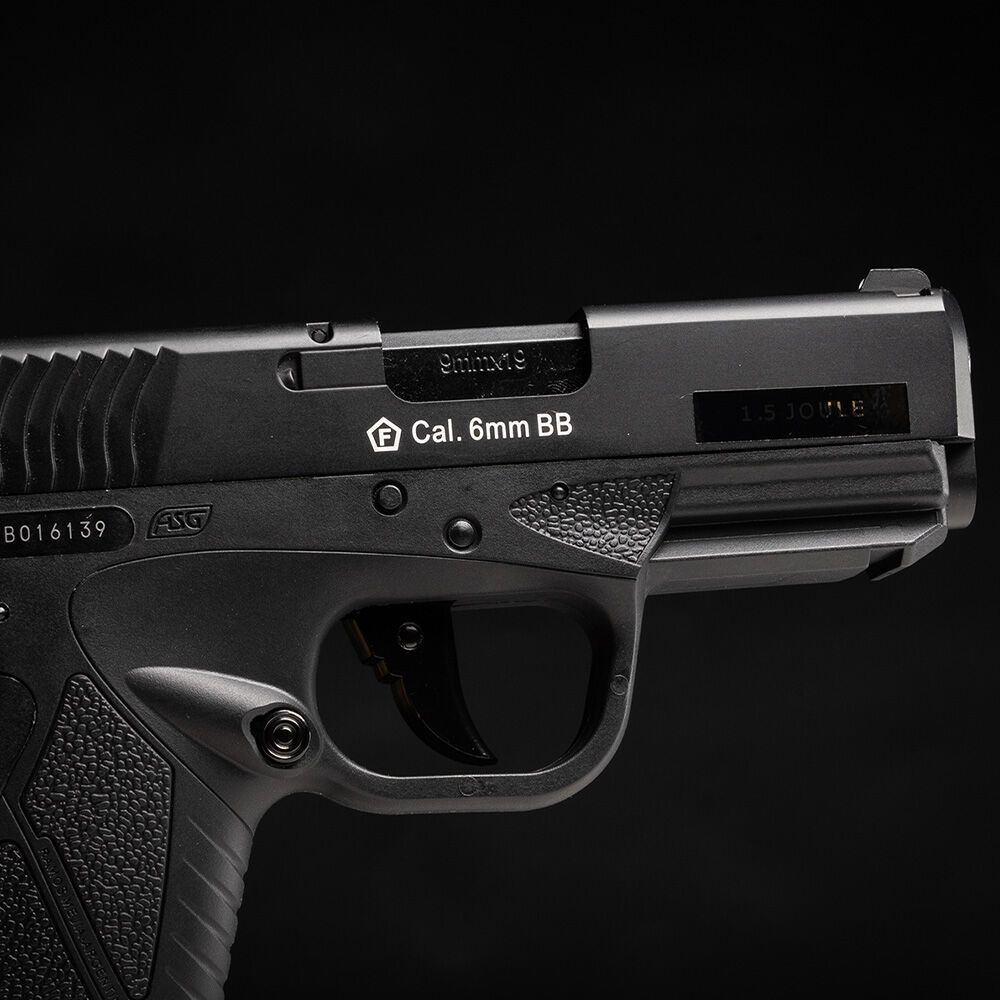 ASG BERSA BP9CC Airsoft Pistole CNB 6mm BB schwarz Bild 4