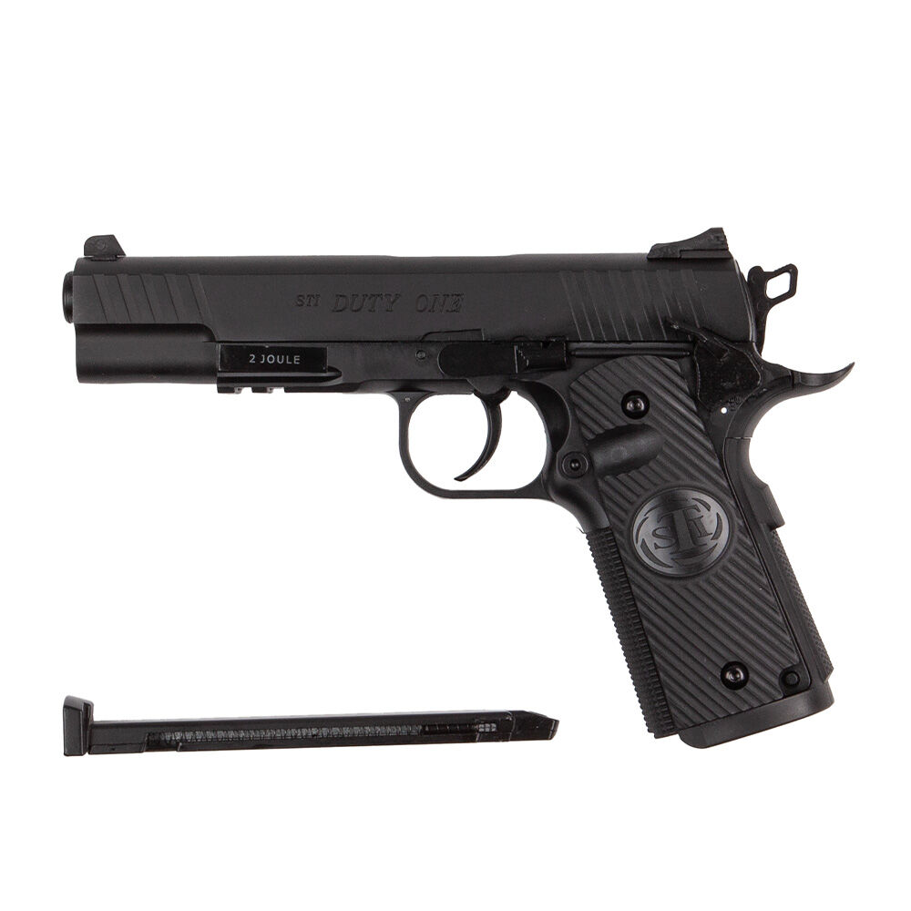 ASG STI Duty One Airsoft Pistole CNB 6mm BB schwarz Bild 3