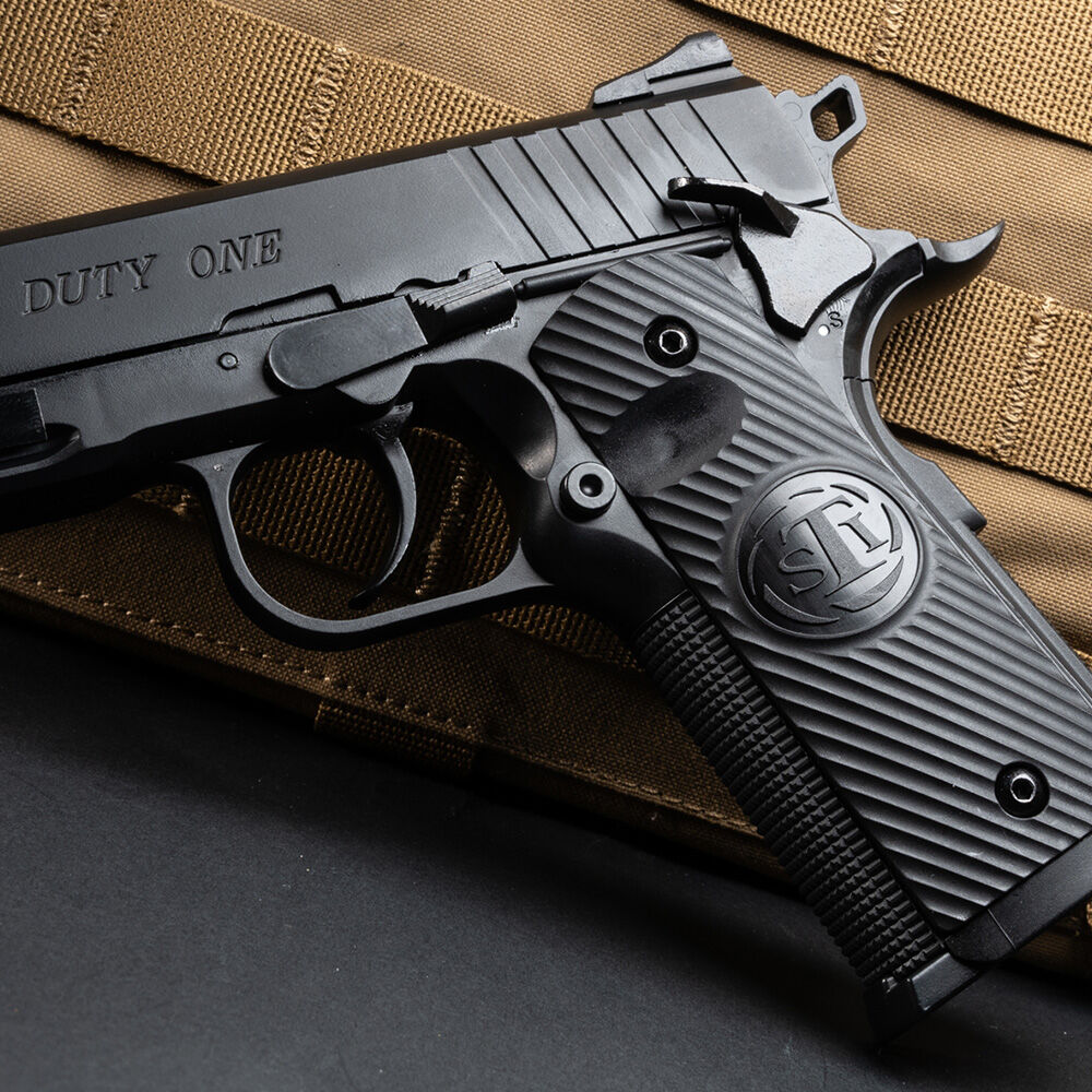 ASG STI Duty One Airsoft Pistole CNB 6mm BB schwarz Bild 4