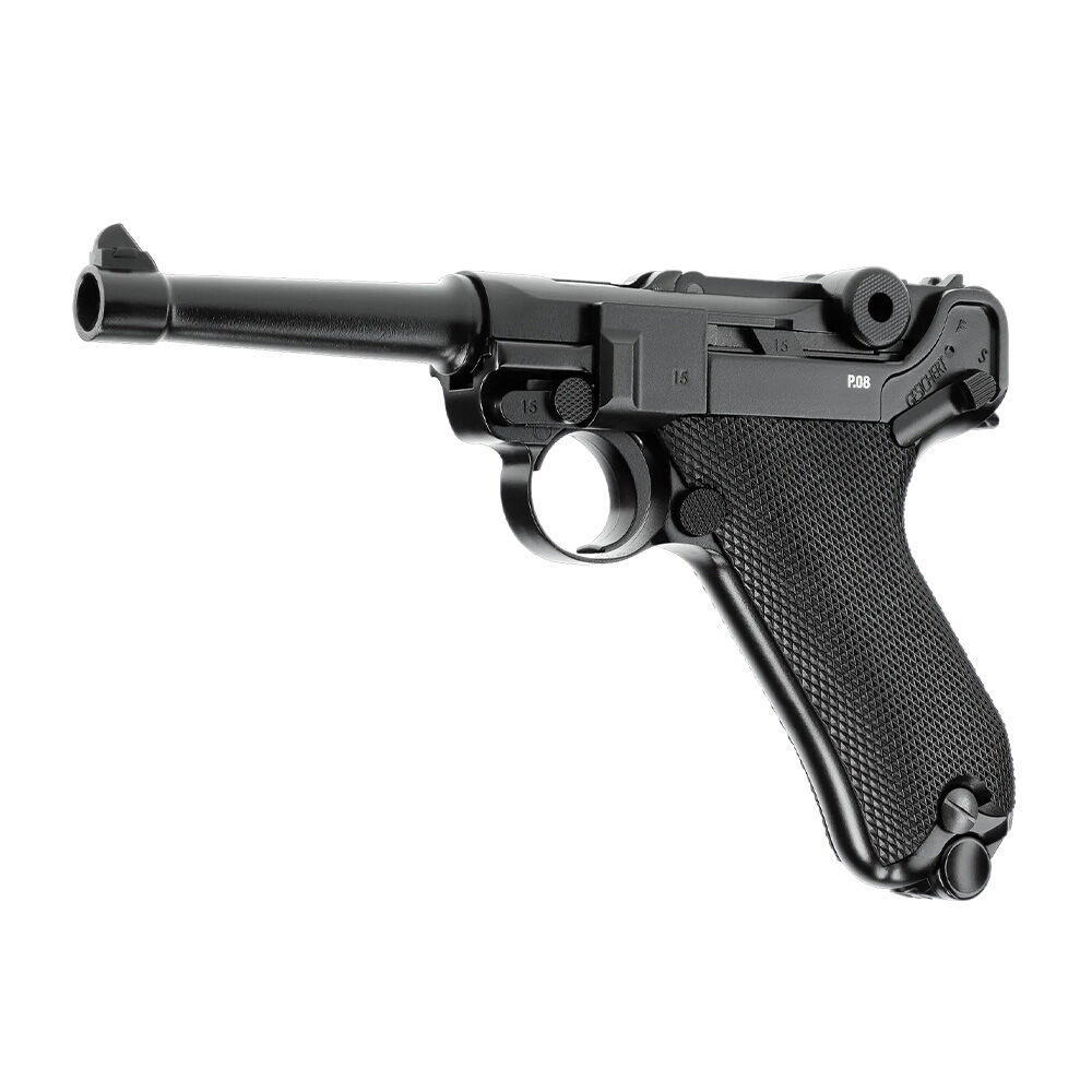 Legends P08 Co2 Pistole Blowback 4,5mm BB Vollmetall Bild 3