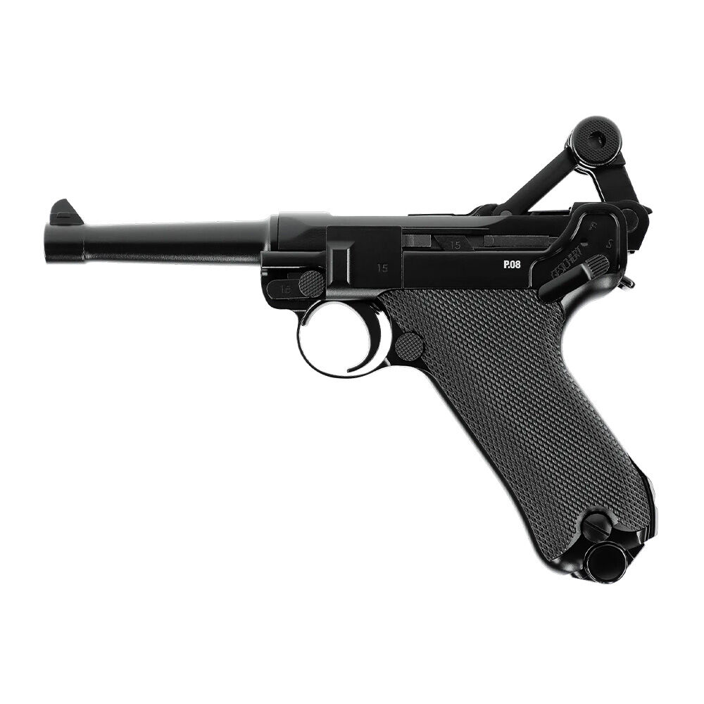 Legends P08 Co2 Pistole Blowback 4,5mm BB Vollmetall Bild 4