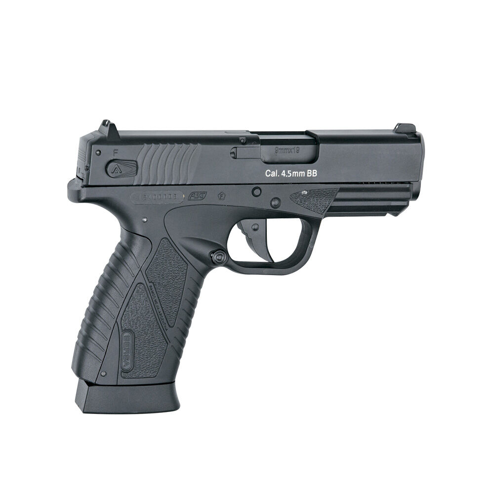 ASG BERSA BP9CC CO2 Pistole CBB 4,5mm Steel BB schwarz Bild 2
