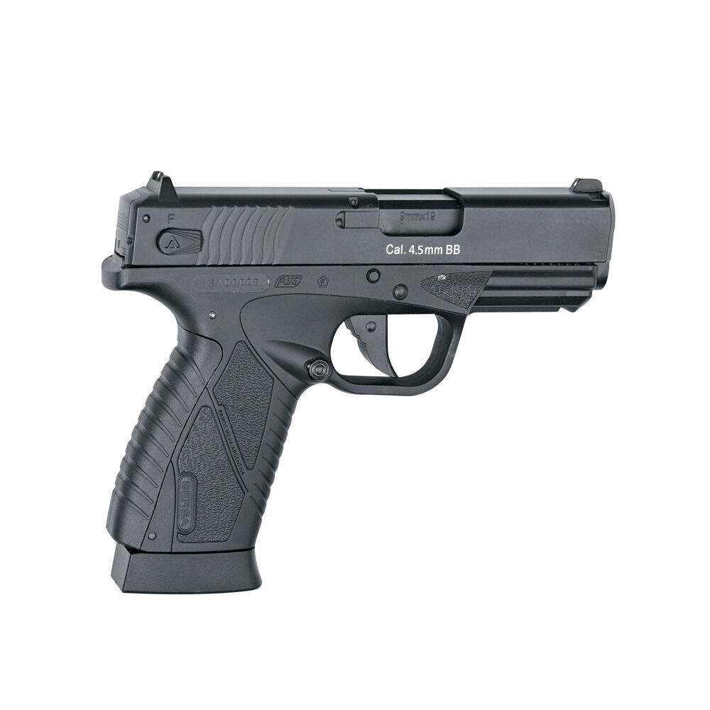 ASG BERSA BP9CC CO2 Pistole CNB 4,5mm Steel BB schwarz Bild 2