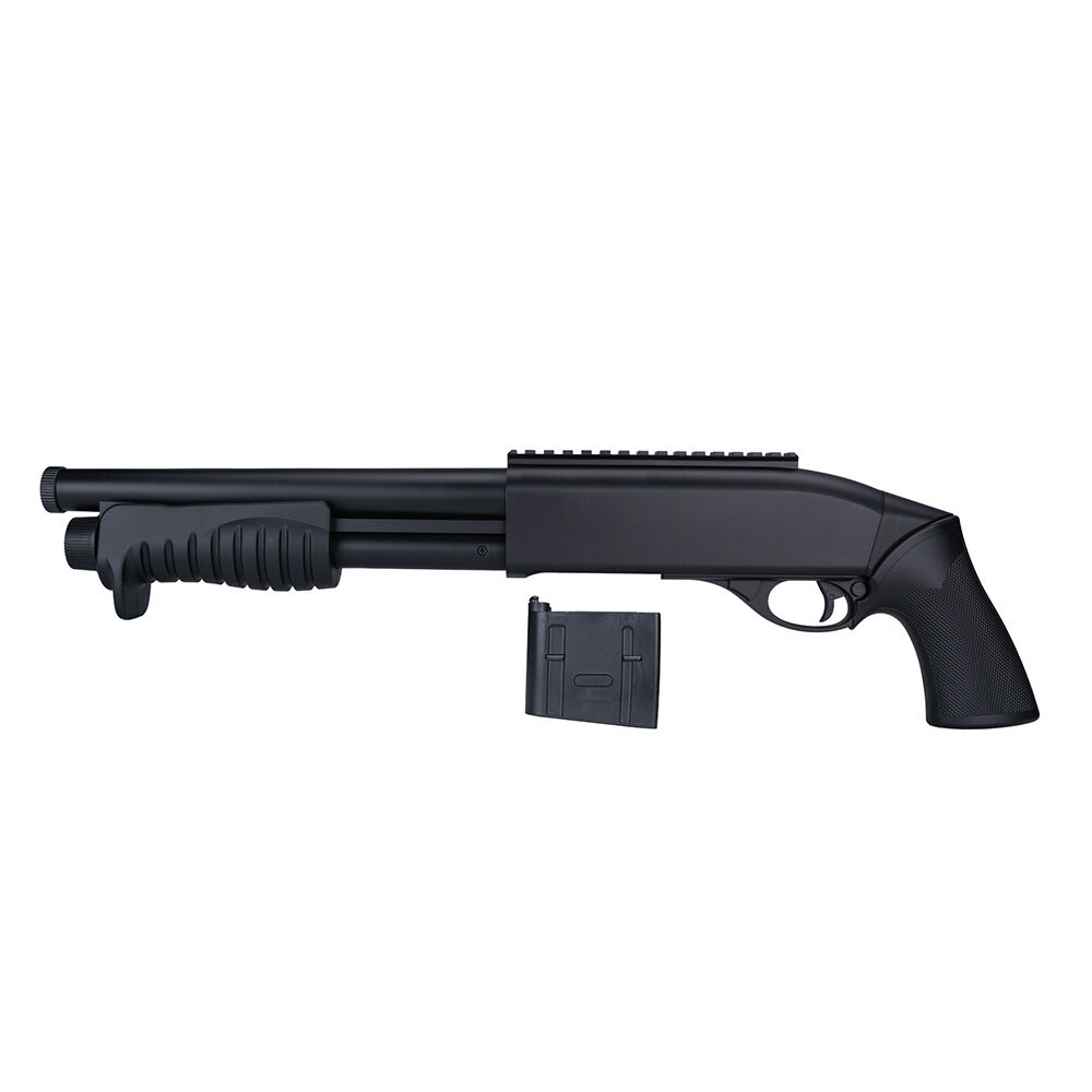 ASG Tactical Shotgun Airsoft Flinte Federdruck 6mm BB schwarz Bild 3