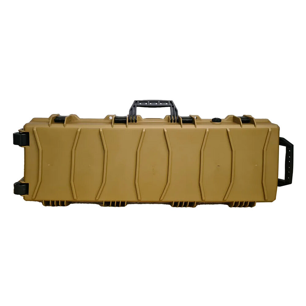 ASG Waffenkoffer 100x35x15 cm Wave Foam tan Bild 2