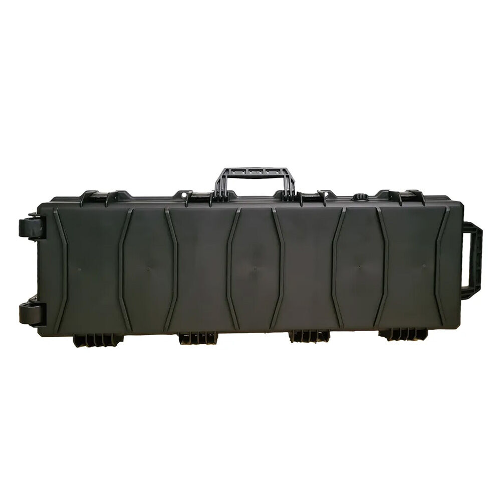 ASG Waffenkoffer 100x35x15 cm Wave Foam schwarz Bild 2