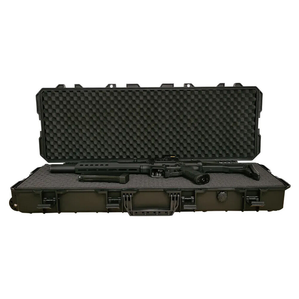 ASG Waffenkoffer 100x35x15 cm Wave Foam schwarz Bild 3