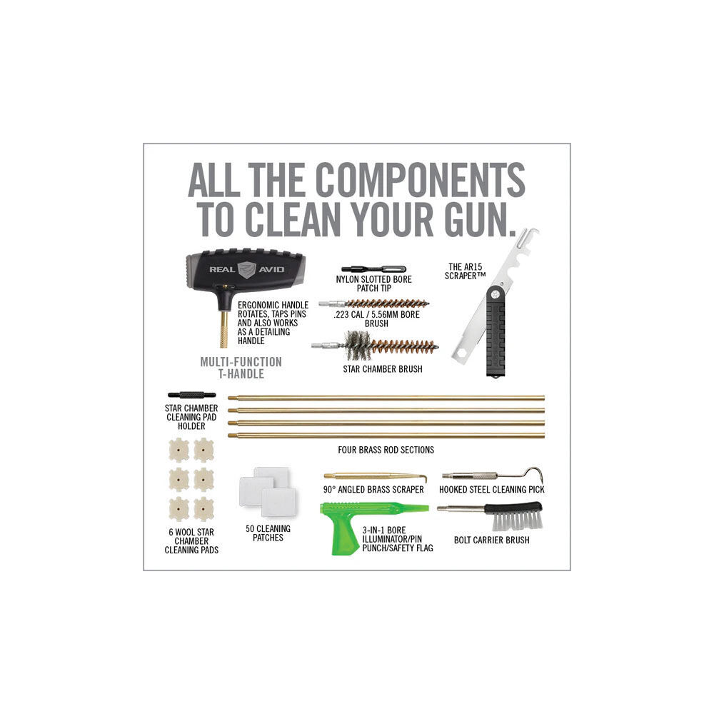 Real Avid Gun Boss Pro AR15 MAX Reinigungsset Bild 3