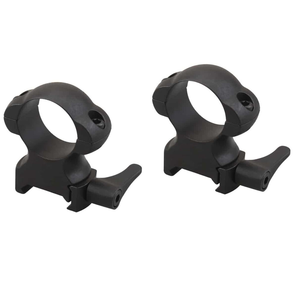 shoXx PSM Montageringe  25,4mm High fr 21mm Weaver-/Picatinny-Schiene Stahl Schwarz Bild 2