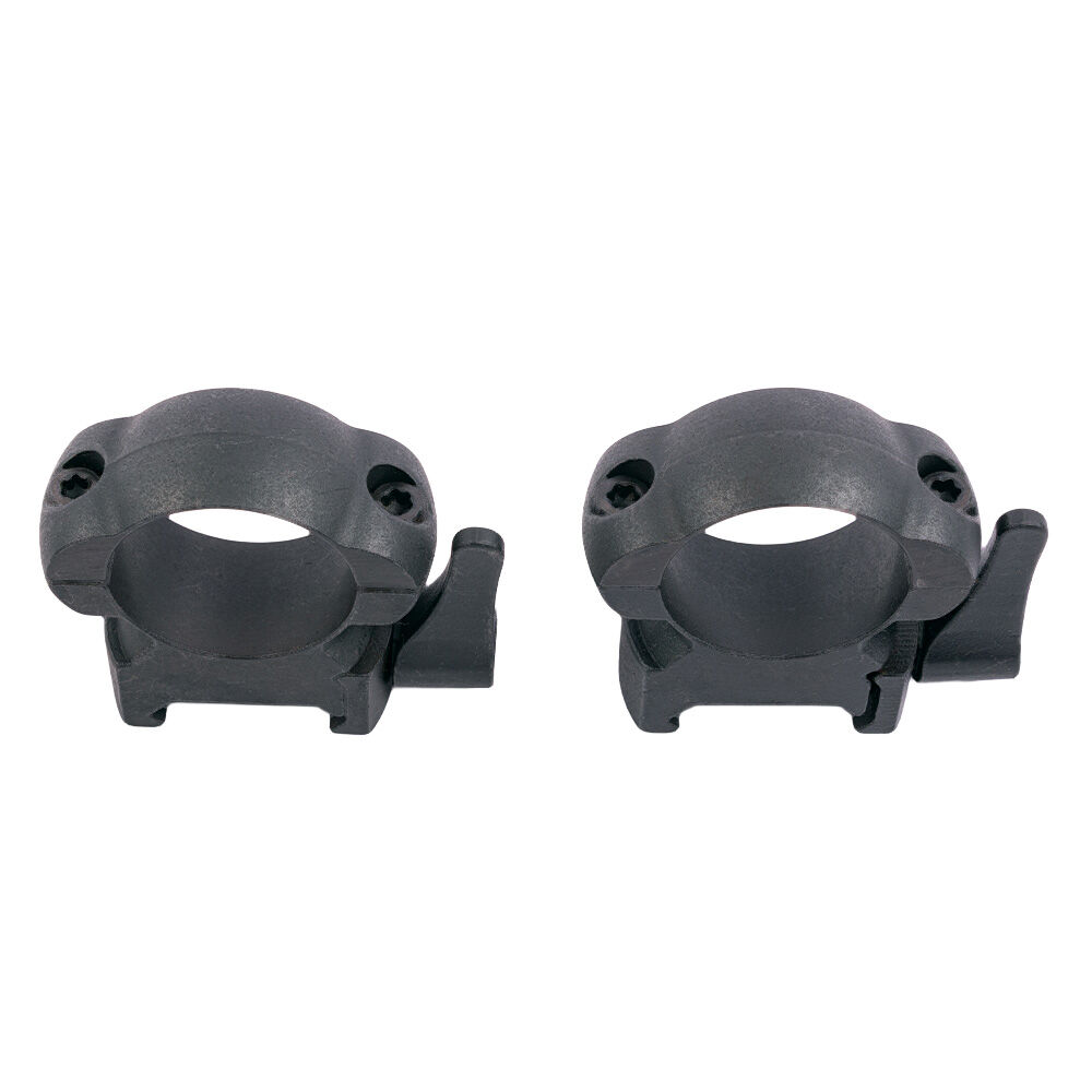 shoXx PSM Montageringe  25,4mm High fr 21mm Weaver-/Picatinny-Schiene Stahl Schwarz Bild 5