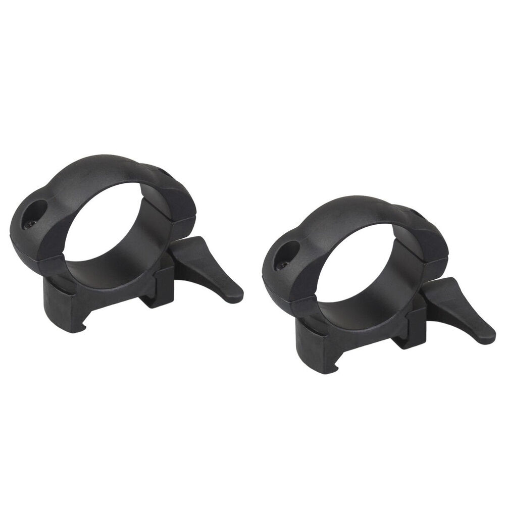 shoXx PSM Montageringe  30mm Low fr 21mm Weaver-/Picatinny-Schiene Stahl Schwarz Bild 2