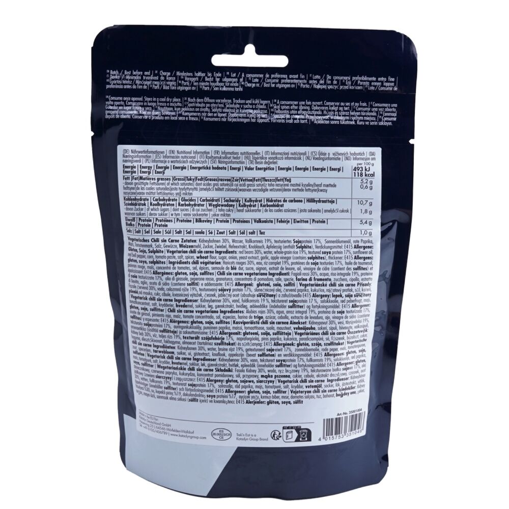 TREK'N EAT Vegetarisches Chili sin Carne RTE 350g Bild 2