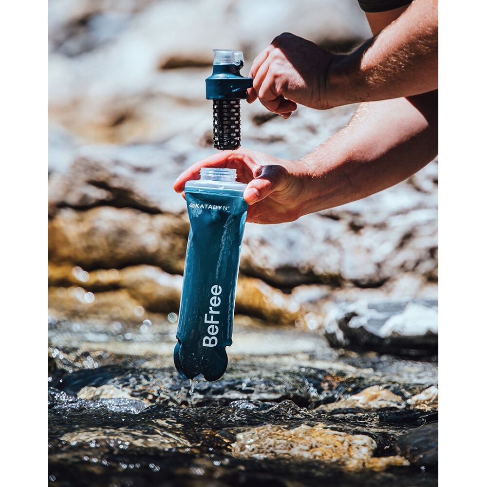 Katadyn BeFree Filter AC 0.5L - Schieferblau Wasserfilter Wasseraufbereitung Bild 4