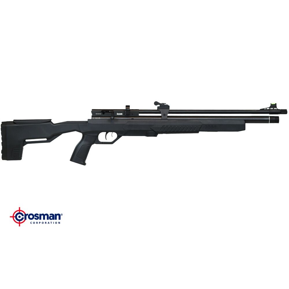 Crosman Icon PCP Pressluftgewehr Kal. 4,5mm Diabolo mit 12-Schuss Magazin schwarz Bild 2