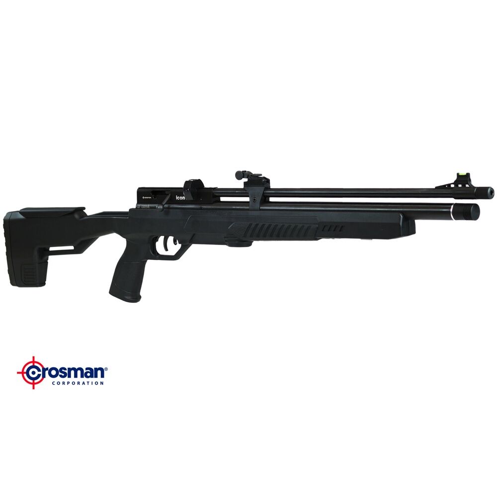 Crosman Icon PCP Pressluftgewehr Kal. 4,5mm Diabolo mit 12-Schuss Magazin schwarz Bild 4