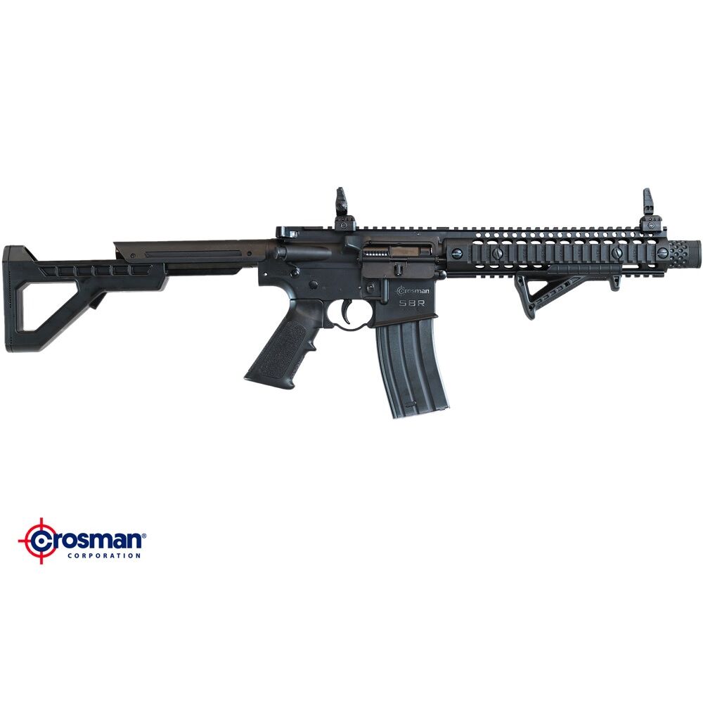 Crosman Luftgewehr 4,5mm BB Modell SBR schwarz Bild 2