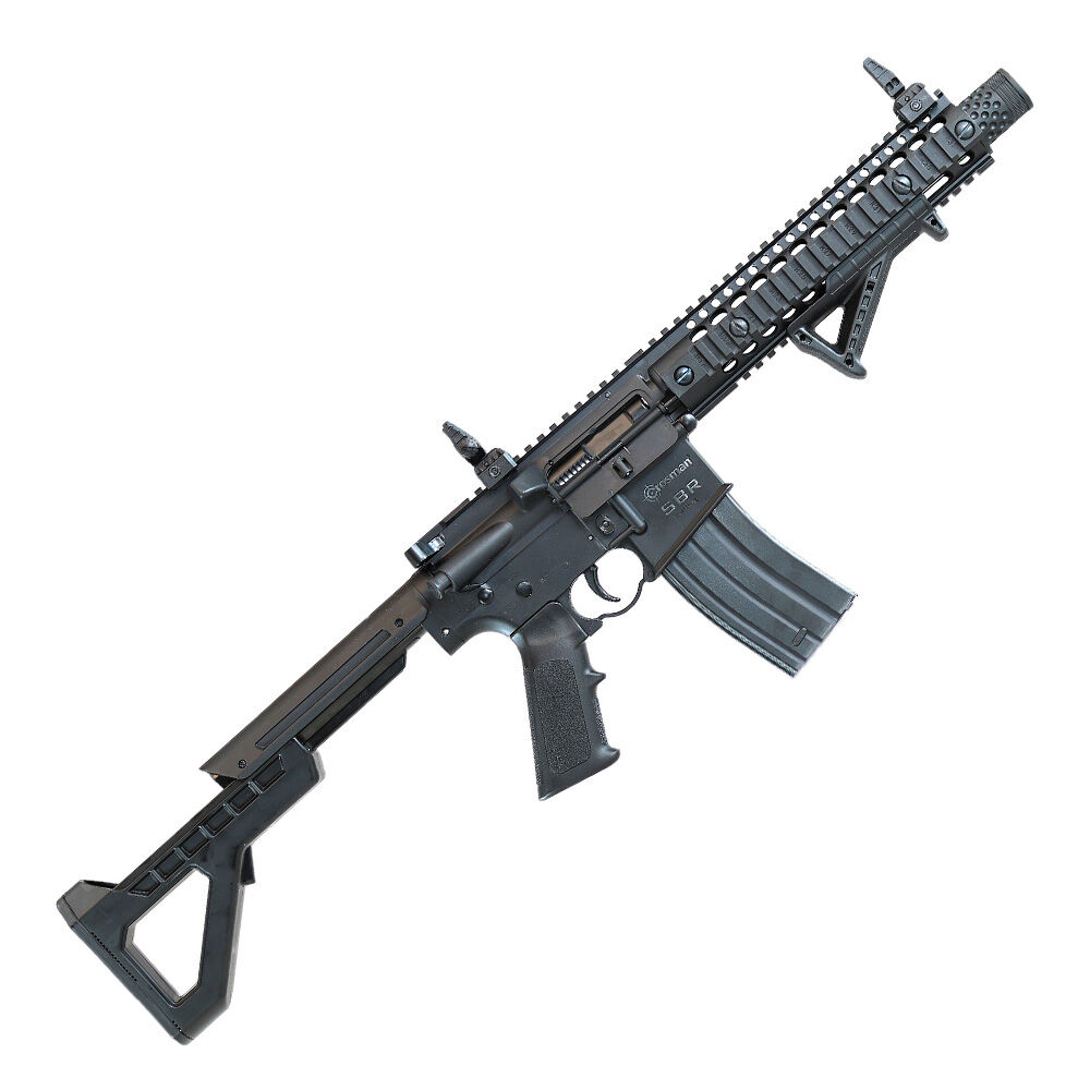 Crosman Luftgewehr 4,5mm BB Modell SBR schwarz Bild 2