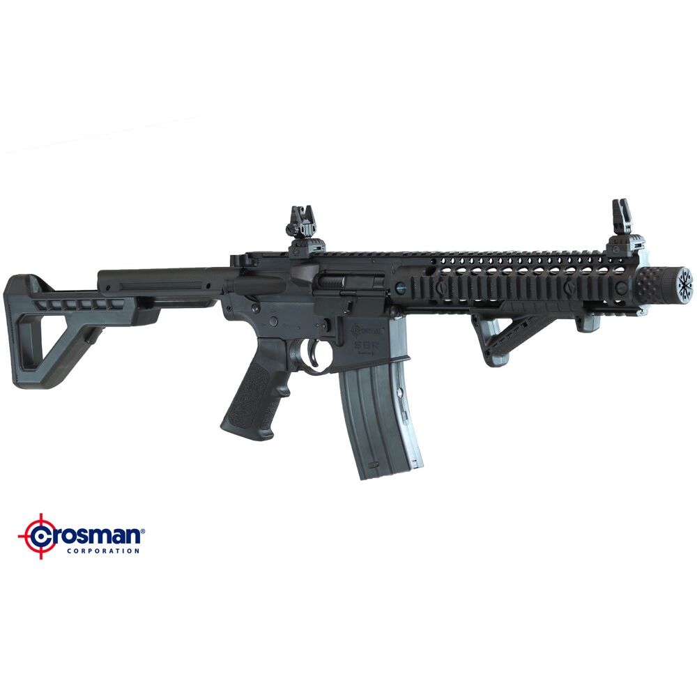 Crosman Luftgewehr 4,5mm BB Modell SBR schwarz Bild 4