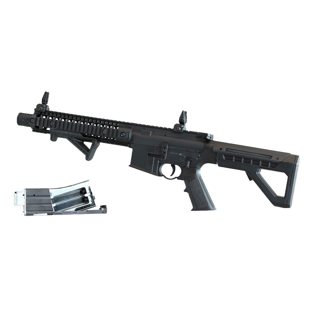 Crosman Luftgewehr 4,5mm BB Modell SBR schwarz Bild 5