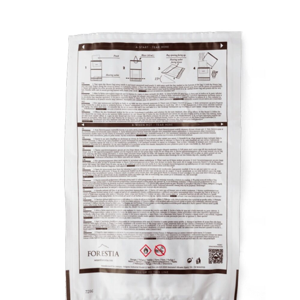 Forestia Heaters Bag Pack 4 Stck Zur Erwhrmung Trek'n Eat Wetfood RTE Bild 2