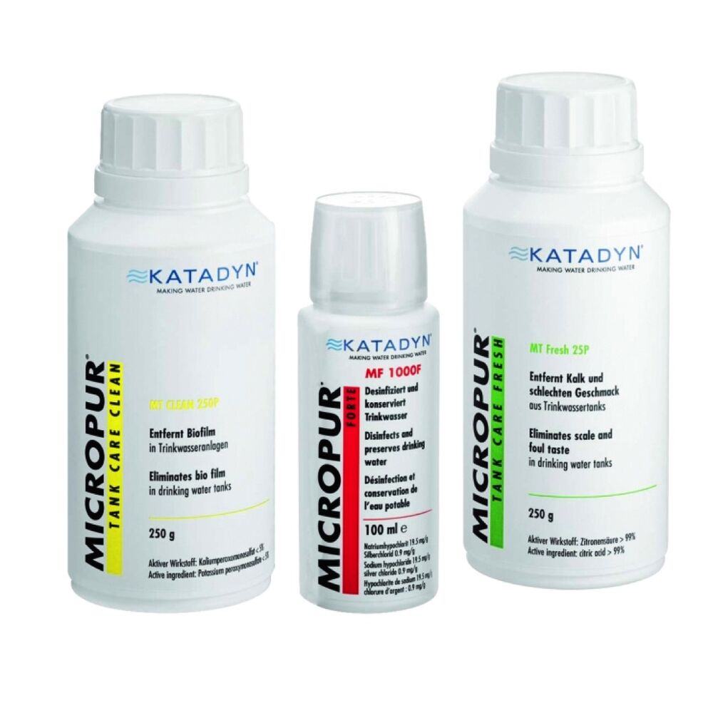 Micropur Tankline MT Box 250 Tank Komplettprogramm Reinigung Desinfektion Konservierung Entkalkung Bild 2