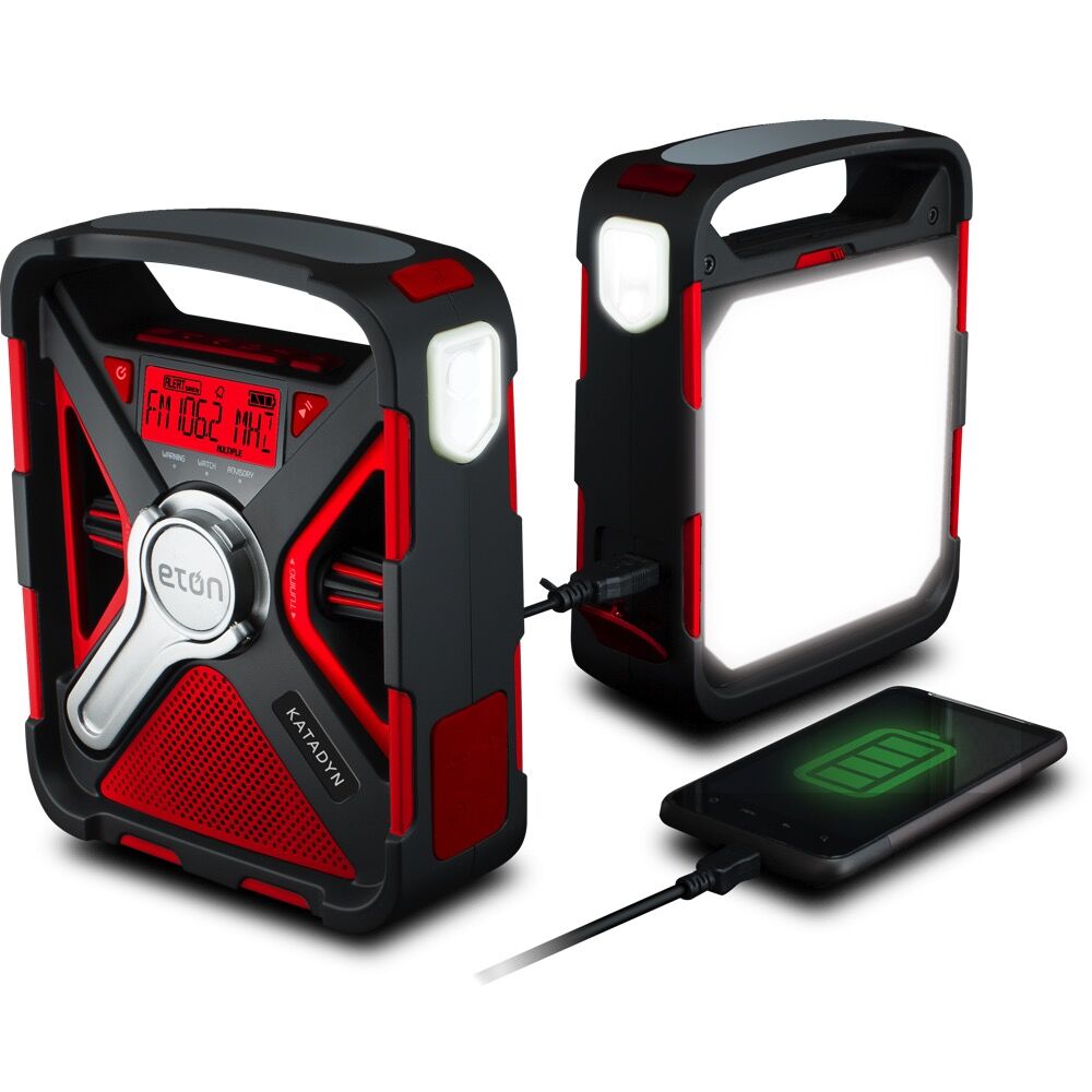 Eton Quest DAB+ Powerbank Lampe Radio Solar Kurbelbetrieb Bild 3