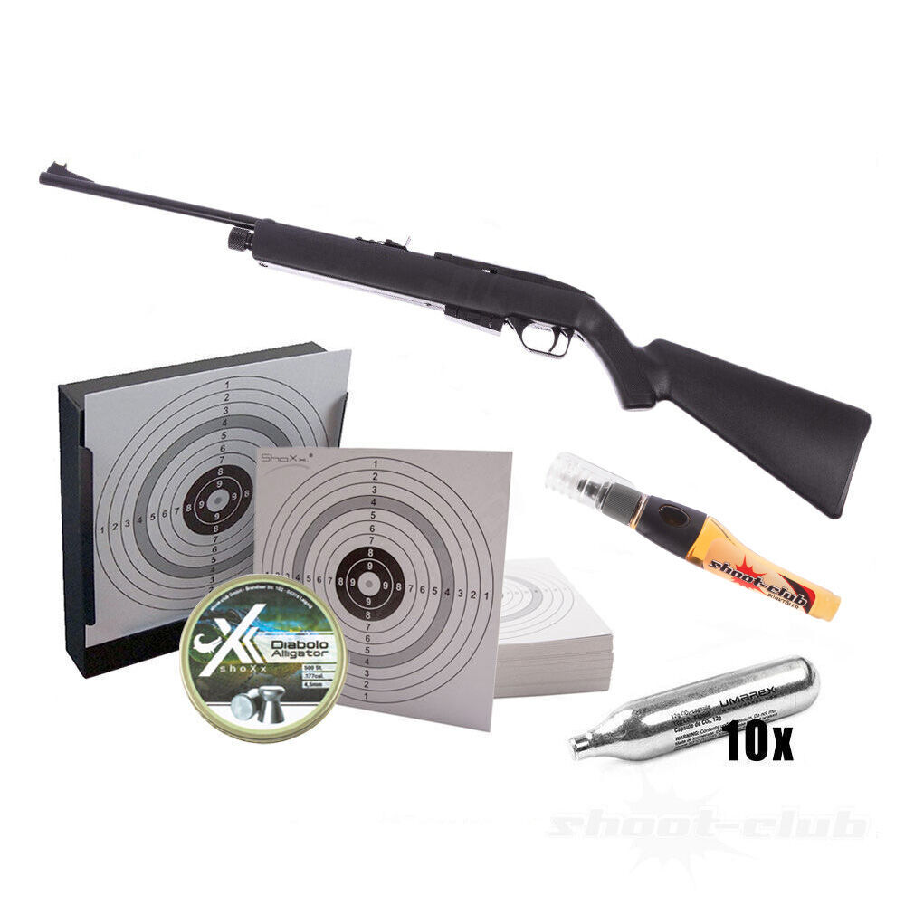 Crosman 1077 - CO2 Gewehr /4,5mm Diabolo - Set Bild 2