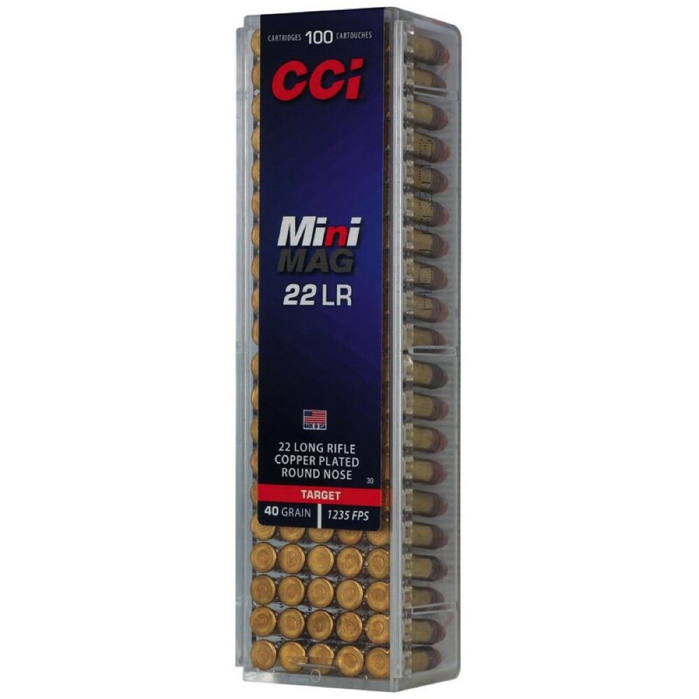 CCI Target Mini-Mag CPHP 40grs .22lr 100 Schuss Kleinkaliber Munition Bild 3