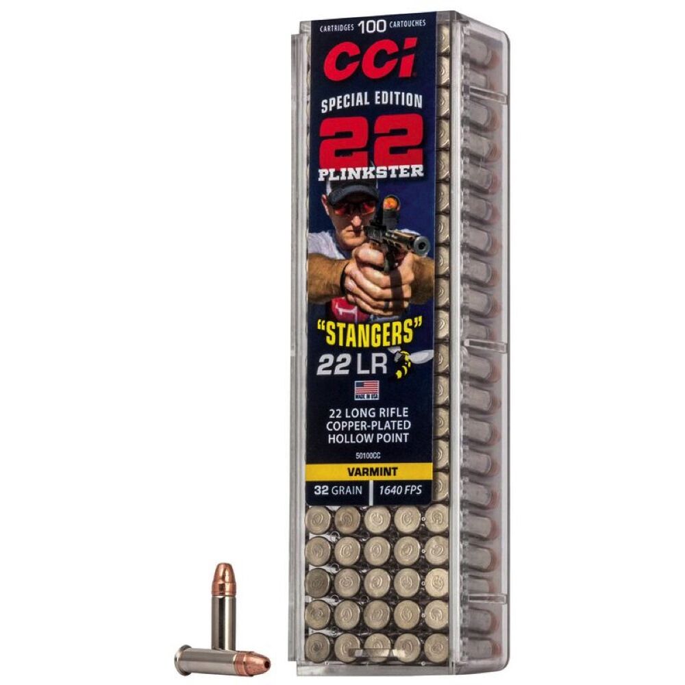 CCI Stangers 32grs .22lr 100 Schuss Kleinkaliber Munition Bild 2